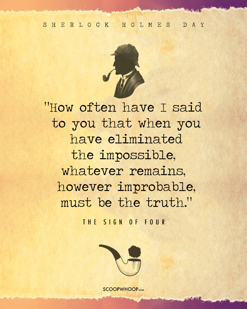 10 Iconic Sherlock Holmes Quotes And Their Meaning 10 Iconic Sherlock Holmes Quotes And Their Meaning