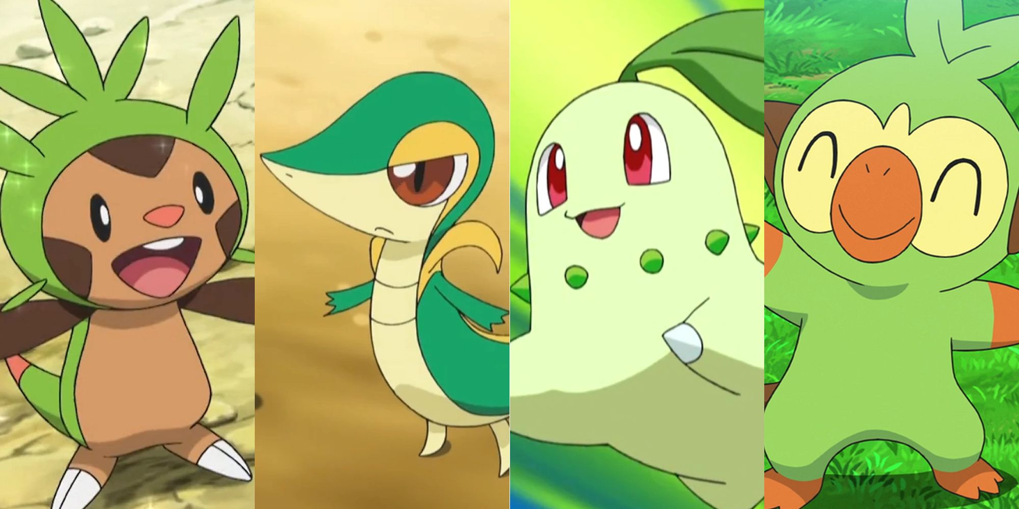 A Definitive Guide To The Best Grass-Type Starter Pokémon A Definitive Guide To The Best Grass-Type Starter Pokémon