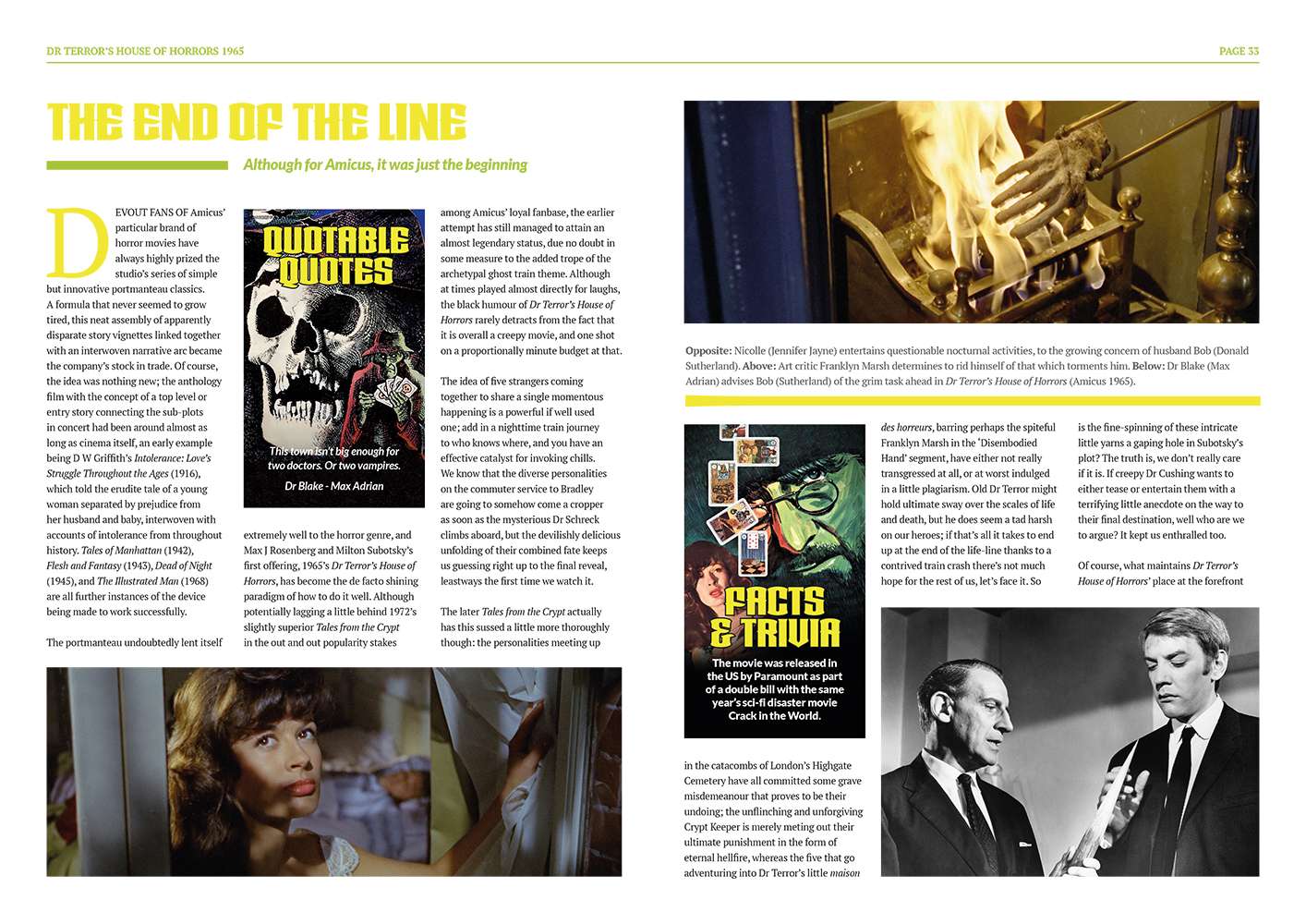 A Guide To Dr Terror's House Of Horrors A Guide To Dr Terror's House Of Horrors