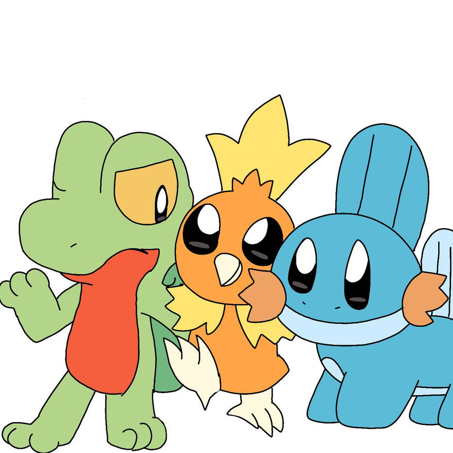 A LEGO Tribute To The Gen 3 Pokemon Starters A LEGO Tribute To The Gen 3 Pokemon Starters