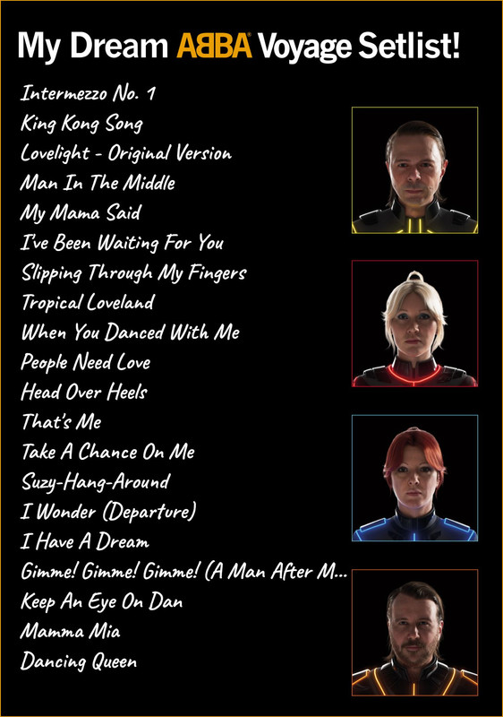 ABBA Voyage: Band Addresses Setlist Alterations ABBA Voyage: Band Addresses Setlist Alterations