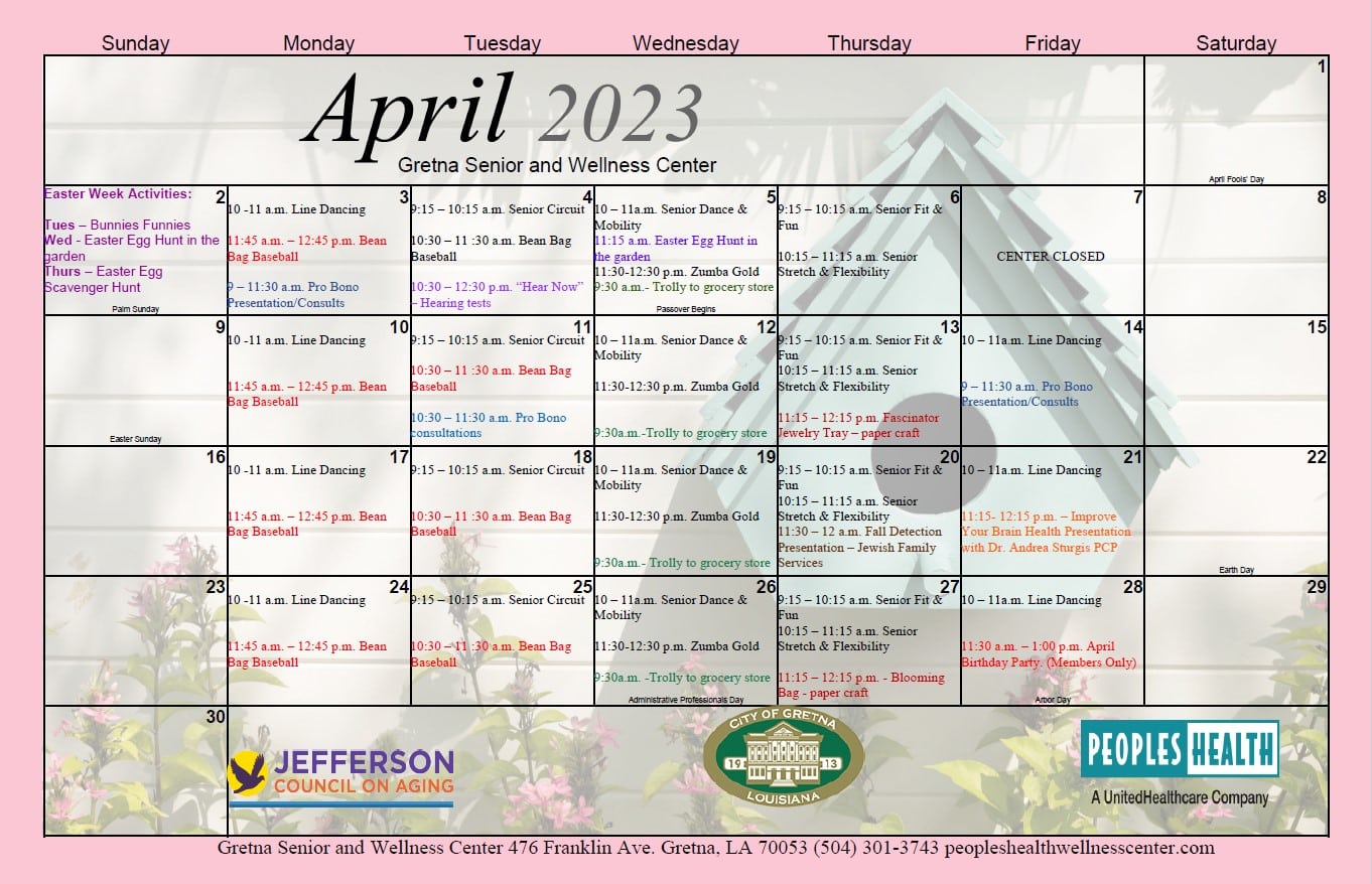 Active Retirement: A Senior Calendar Of Trips And Events Active Retirement: A Senior Calendar Of Trips And Events