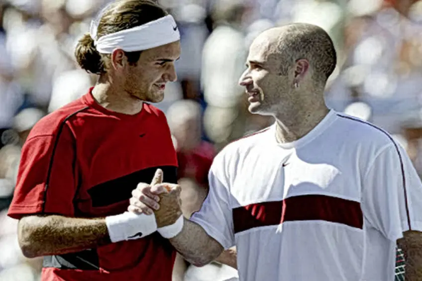 Agassi Recuerda A Ríos: Su Principal Rival Sudamericano Agassi Recuerda A Ríos: Su Principal Rival Sudamericano