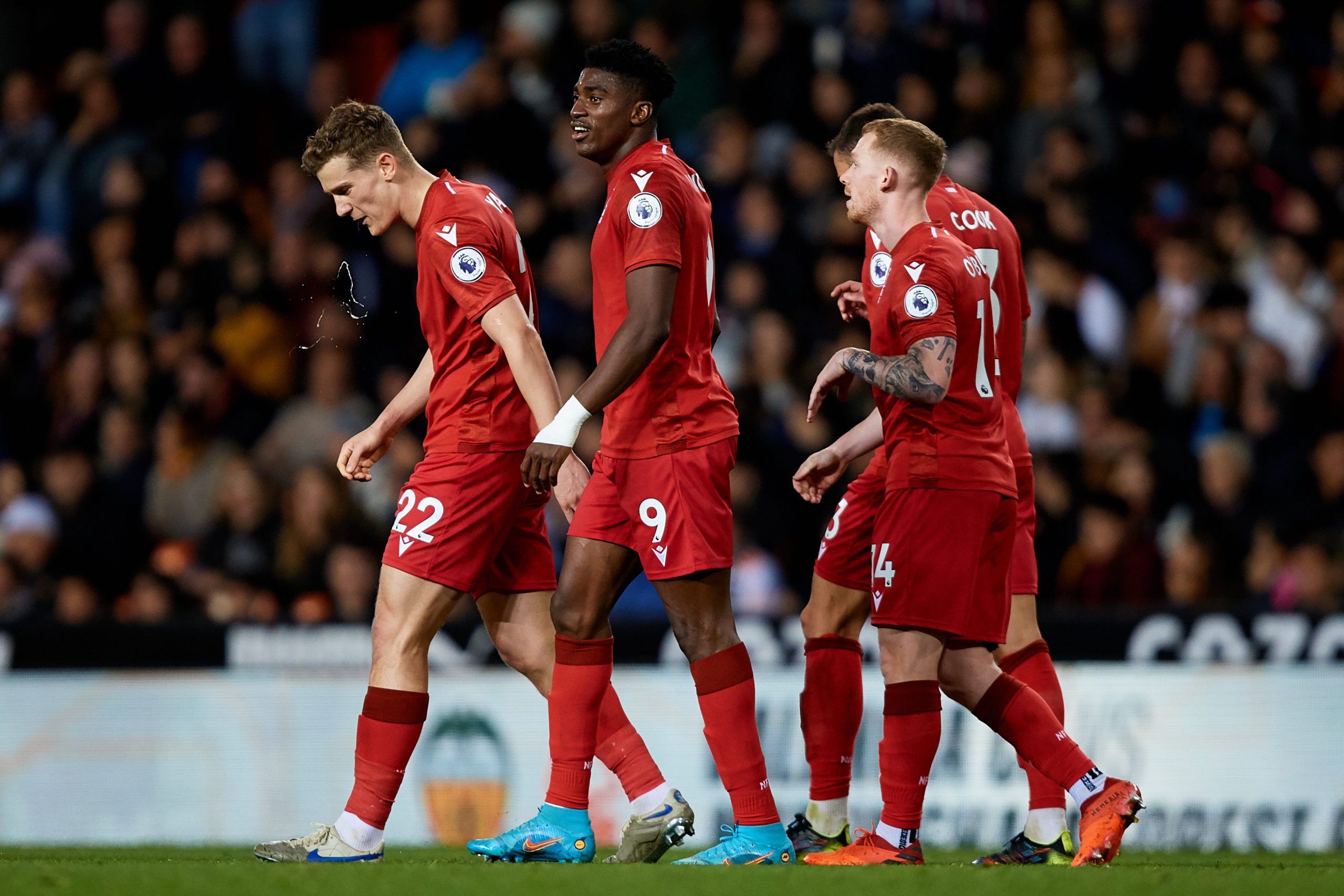 Aina, Awoniyi Lead Forest To Victory Over City Aina, Awoniyi Lead Forest To Victory Over City