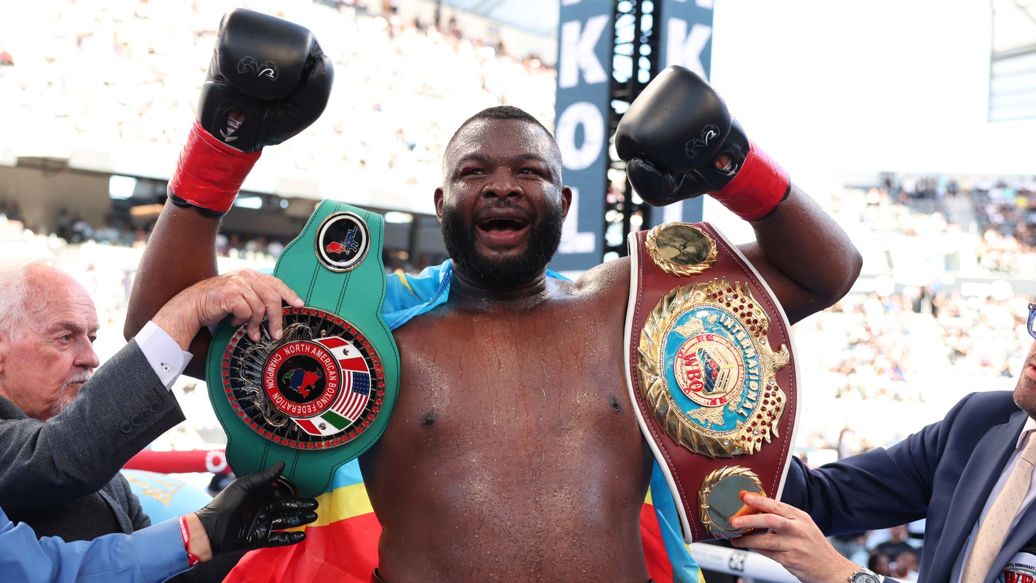 Ajagba Intensifies Training For Bakole Fight Ajagba Intensifies Training For Bakole Fight