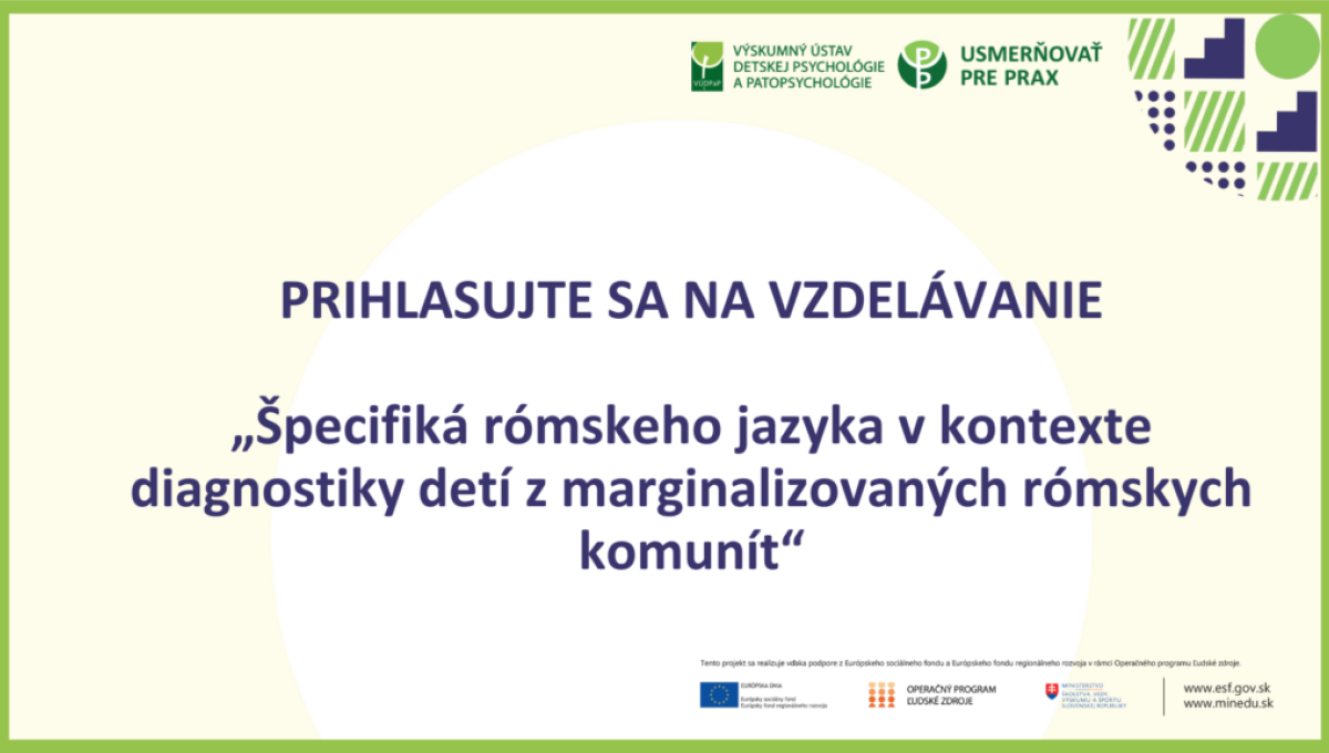 Aktualizácia Atlasu Rómskych Komunít: Zber Dát V Apríli Aktualizácia Atlasu Rómskych Komunít: Zber Dát V Apríli