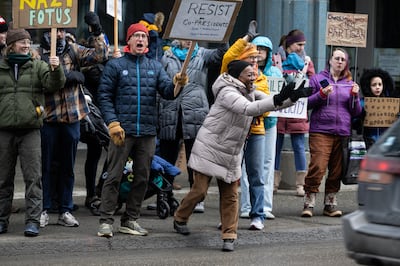 Alaskans Protest DOGE And Trump Administration Policies Alaskans Protest DOGE And Trump Administration Policies