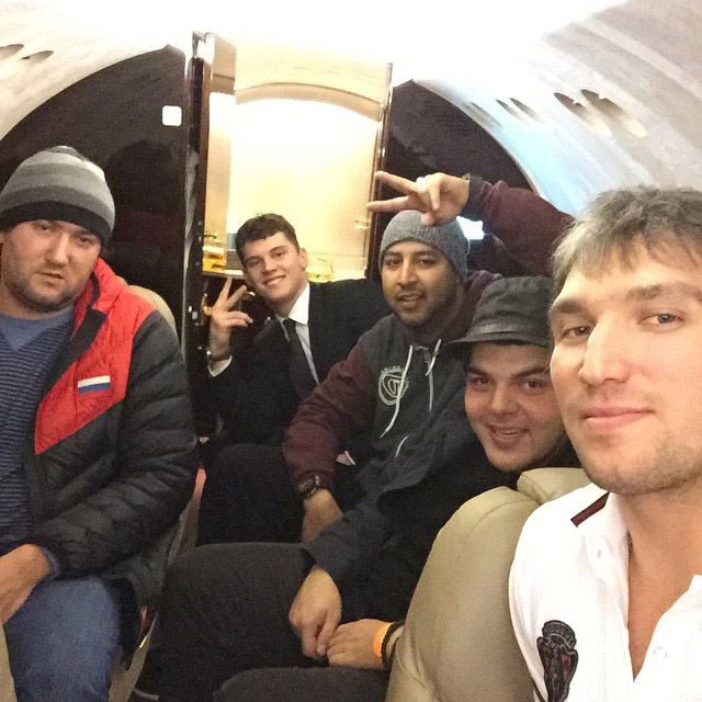 Alex Ovechkin And Dmitry Orlov's Miami Dolphin Encounter During 4 Nations Tournament Alex Ovechkin And Dmitry Orlov's Miami Dolphin Encounter During 4 Nations Tournament