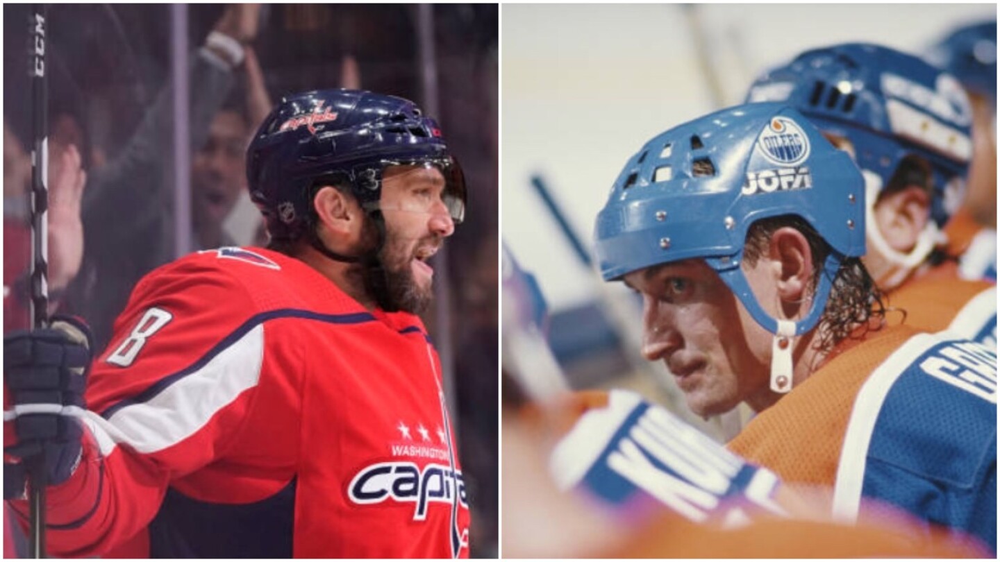Alex Ovechkin Ties Wayne Gretzky's NHL Goal Record Alex Ovechkin Ties Wayne Gretzky's NHL Goal Record