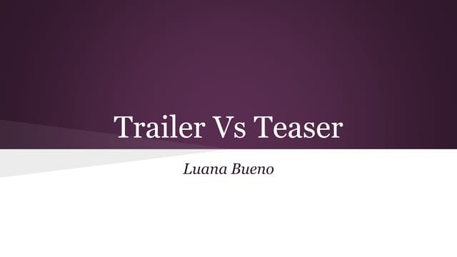 Analyzing The Highest And Lowest Performing Teaser Trailers Analyzing The Highest And Lowest Performing Teaser Trailers