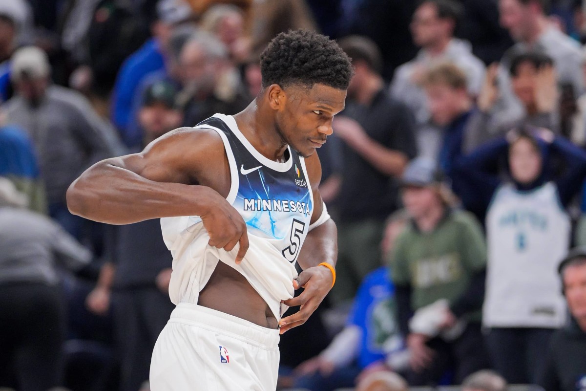 Anthony Edwards Fined $50K By NBA Over Fan Interaction Anthony Edwards Fined $50K By NBA Over Fan Interaction