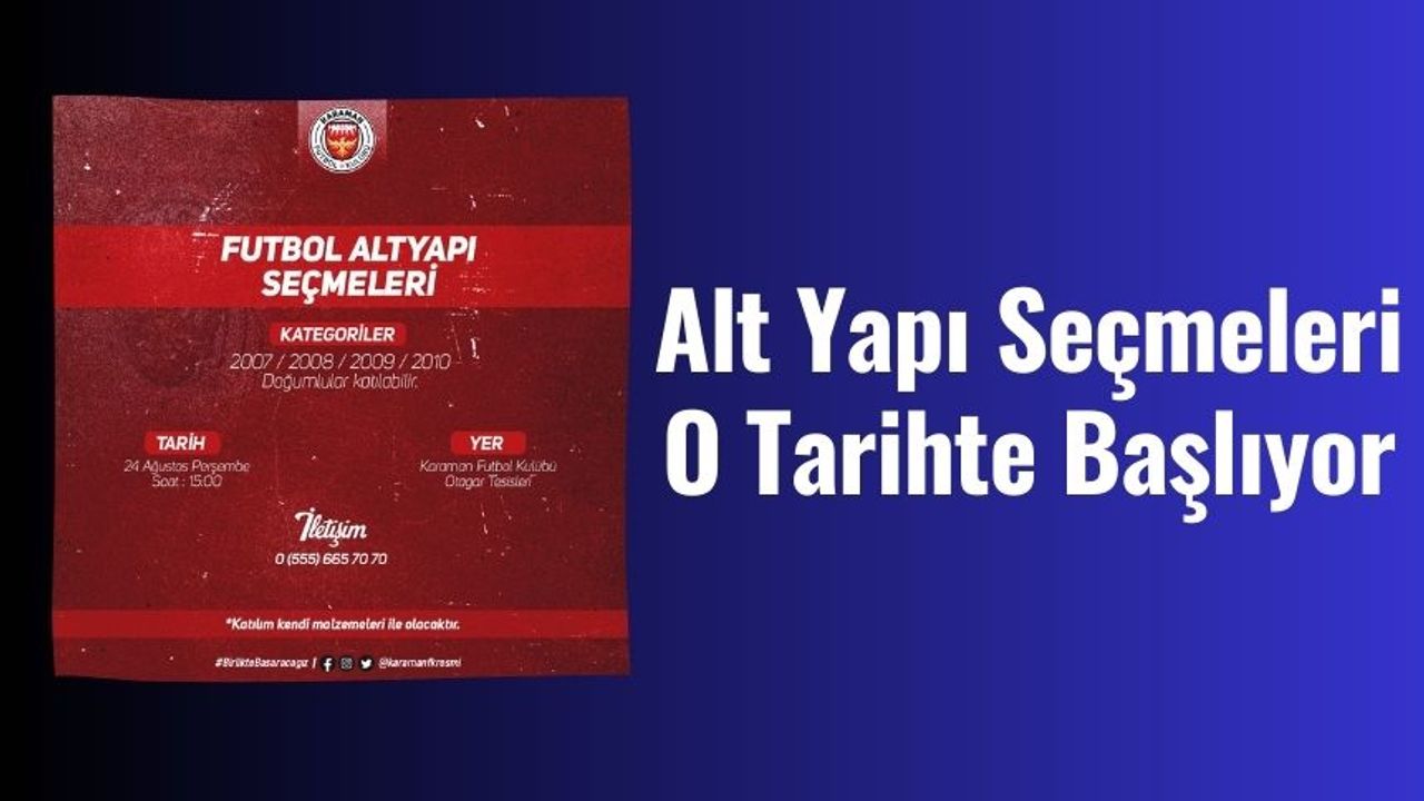 ATFF Futbol Alt Yapı Seçmeleri: Stuttgart'ta Başvuru