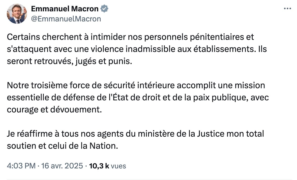 Attaques Contre Des Prisons : La Visite Ministérielle En Isère, Un Simple Coup De Communication ?