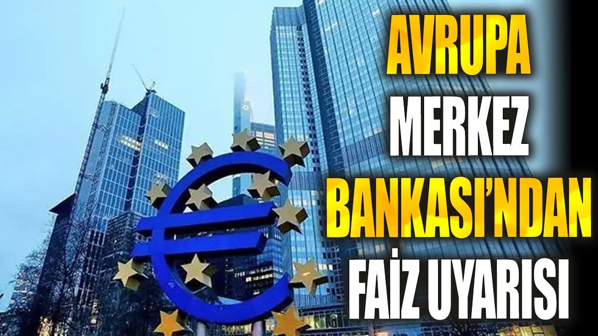 Avro Bölgesi İçin Önemli: Avrupa Merkez Bankası'ndan Tarifeler Uyarısı Avro Bölgesi İçin Önemli: Avrupa Merkez Bankası'ndan Tarifeler Uyarısı