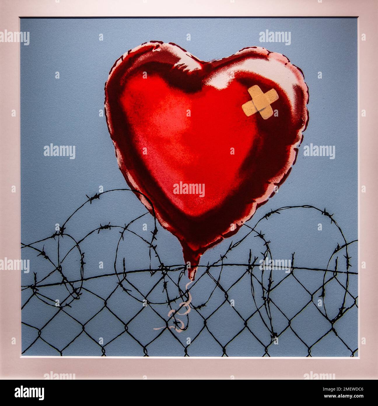 Banksy Auction: Iconic Broken Heart Wall To Be Sold