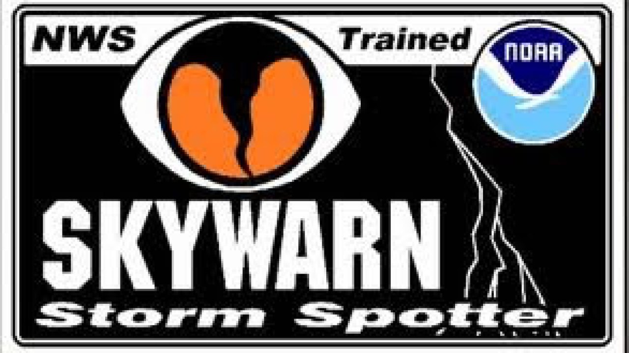 Become A SKYWARN Storm Spotter: Join Tom Atkins' Spring Class Become A SKYWARN Storm Spotter: Join Tom Atkins' Spring Class