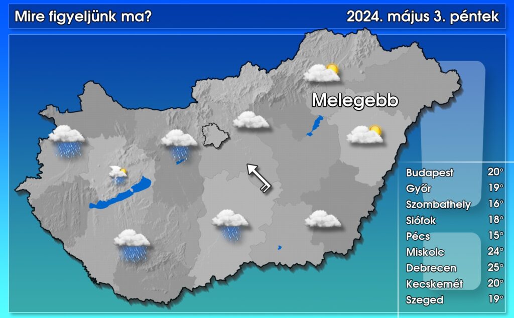 Belföldi Időjárás: Csapadék Több Hullámban, Tavaszias Hőmérsékletek