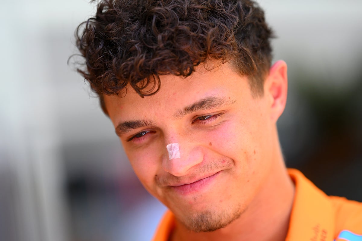 Bizarre Injury Sidelines Lando Norris After Celebrity Party Bizarre Injury Sidelines Lando Norris After Celebrity Party