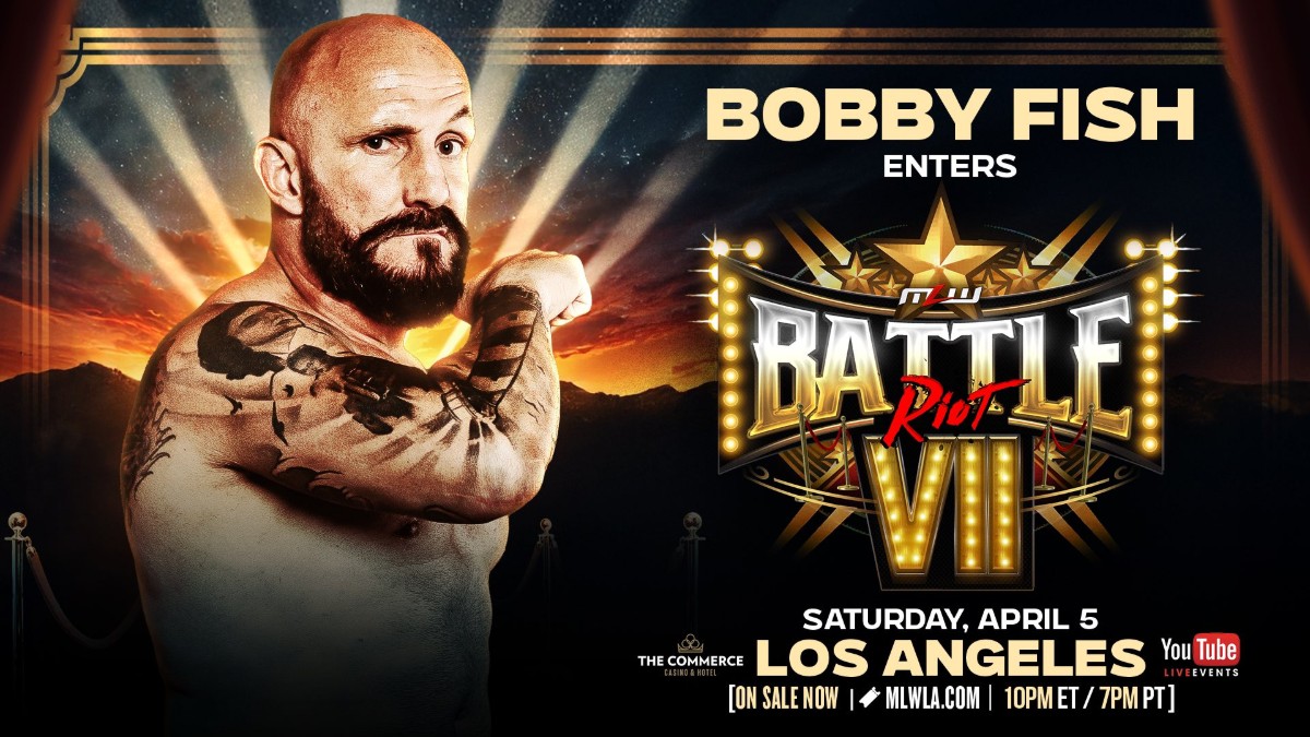 Bobby Fish Set For MLW Battle Riot VII Bobby Fish Set For MLW Battle Riot VII