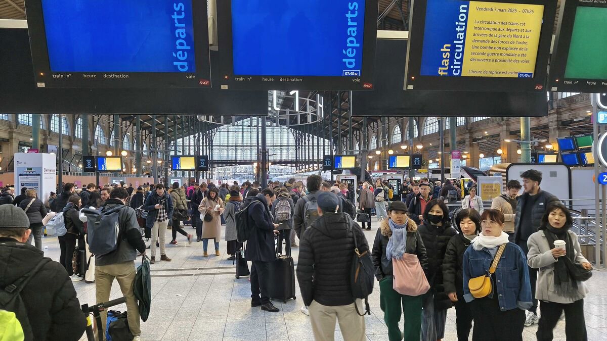 Bombe De La Seconde Guerre Mondiale À Gare Du Nord: Le Trafic Ferroviaire Fortement Impacté Bombe De La Seconde Guerre Mondiale À Gare Du Nord: Le Trafic Ferroviaire Fortement Impacté