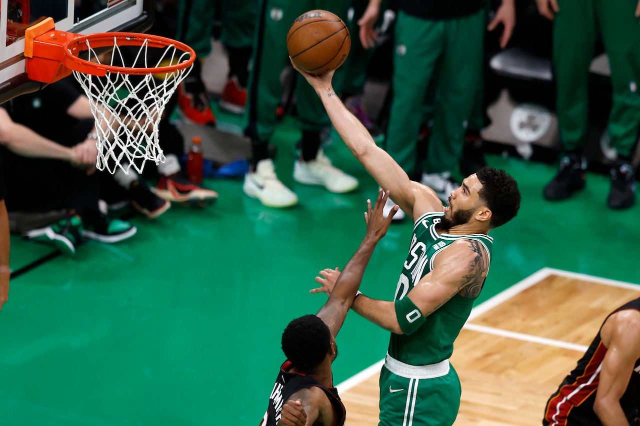 Bone Bruise Casts Doubt On Jayson Tatum's Game 2 Appearance For Celtics Bone Bruise Casts Doubt On Jayson Tatum's Game 2 Appearance For Celtics
