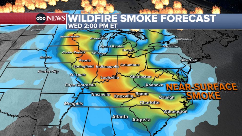 Canadian Wildfire Smoke: US Air Quality Suffers Amidst Unprecedented Evacuation Canadian Wildfire Smoke: US Air Quality Suffers Amidst Unprecedented Evacuation