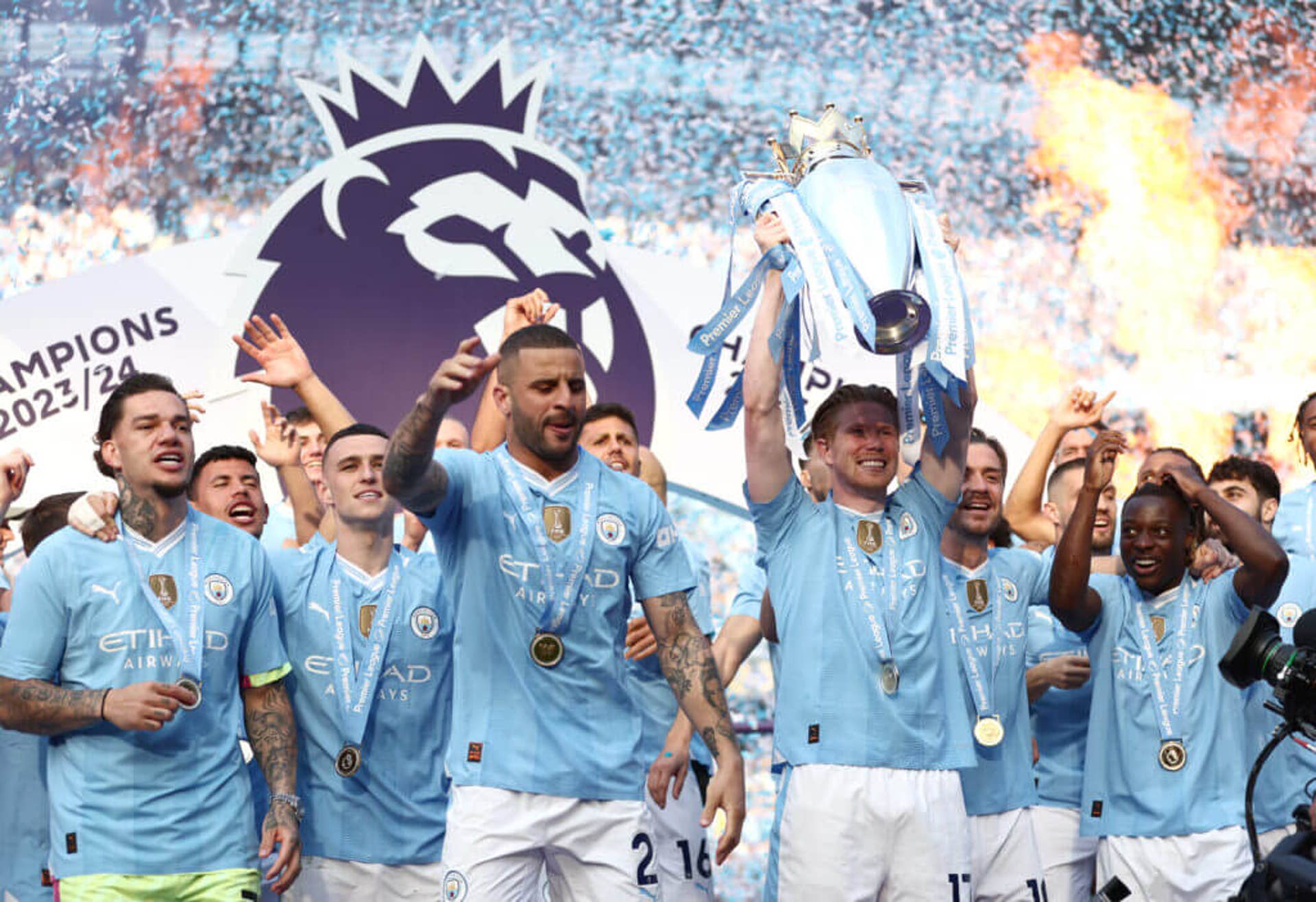 Celebrating The Premier League 2024-25 Champions In Pictures Celebrating The Premier League 2024-25 Champions In Pictures