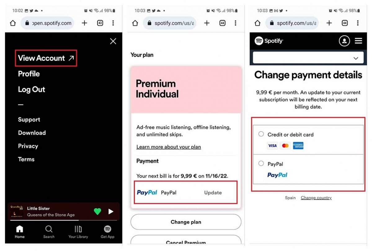 Choose Your Payment: Spotify's Latest IPhone Update Choose Your Payment: Spotify's Latest IPhone Update