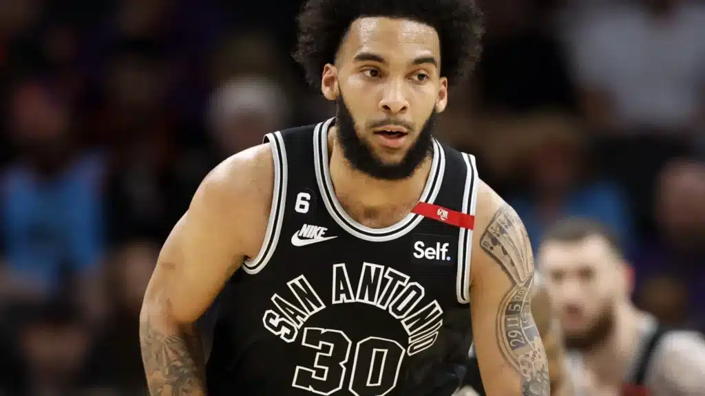 Chris Paul, Harrison Barnes, And Julian Champagnie: 100% Spurs Game Attendance This Season Chris Paul, Harrison Barnes, And Julian Champagnie: 100% Spurs Game Attendance This Season