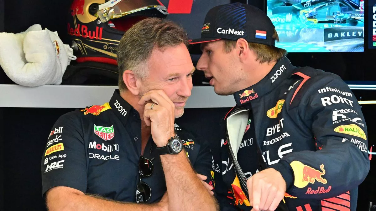 Christian Horner's Joke About Max Verstappen Becoming A Dad Christian Horner's Joke About Max Verstappen Becoming A Dad