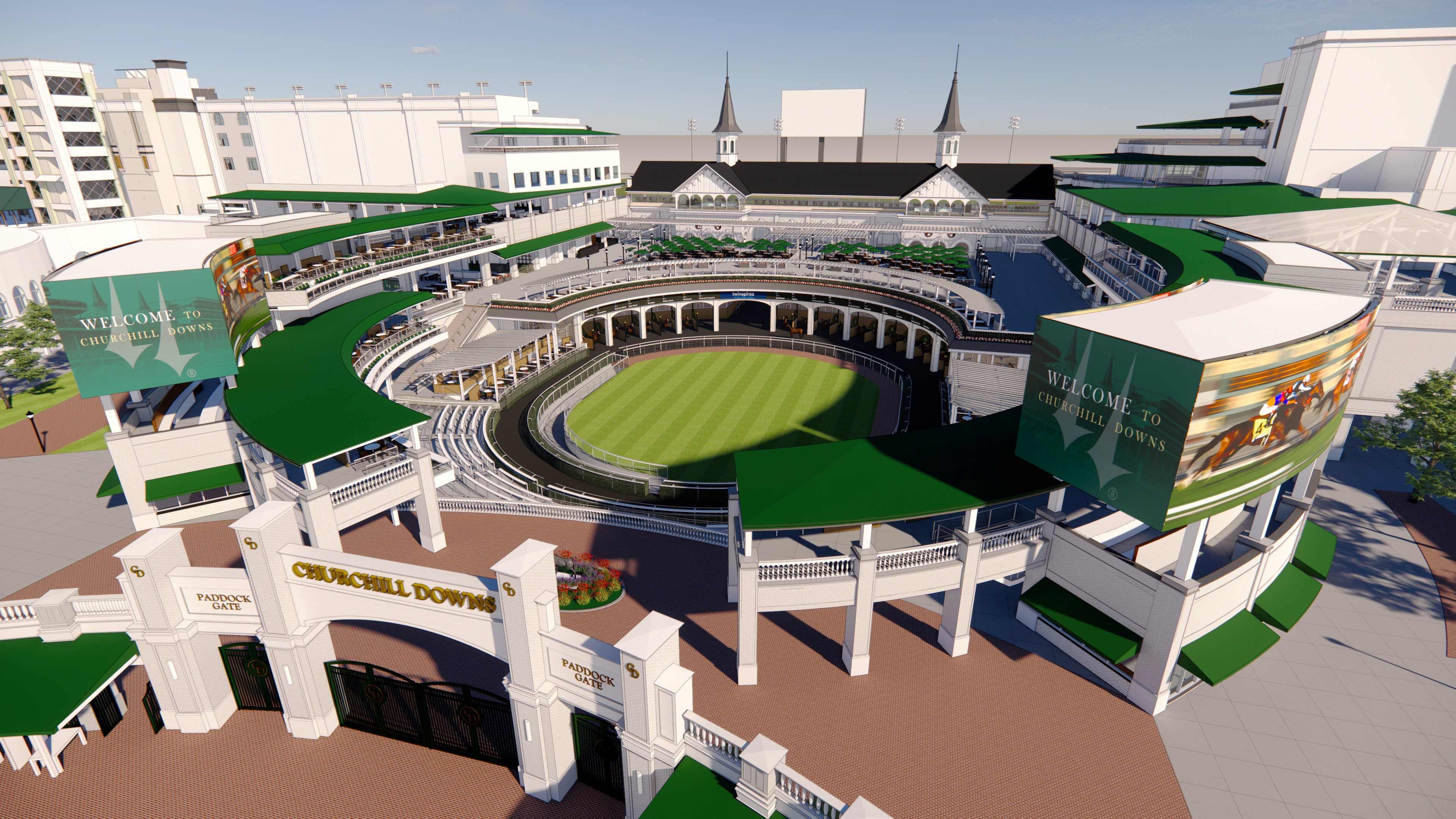 Churchill Downs Renovations: Kentucky Derby Preparations Underway Churchill Downs Renovations: Kentucky Derby Preparations Underway