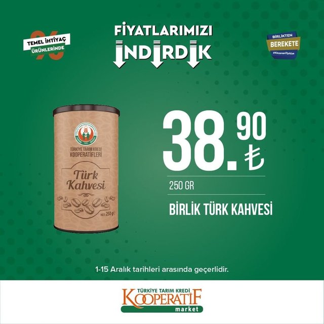 Çiftçi Marketleri İndirim Günleri: Tarım Kredi KOOP'tan 2-4 Mayıs 2025'te Büyük Fırsatlar Çiftçi Marketleri İndirim Günleri: Tarım Kredi KOOP'tan 2-4 Mayıs 2025'te Büyük Fırsatlar