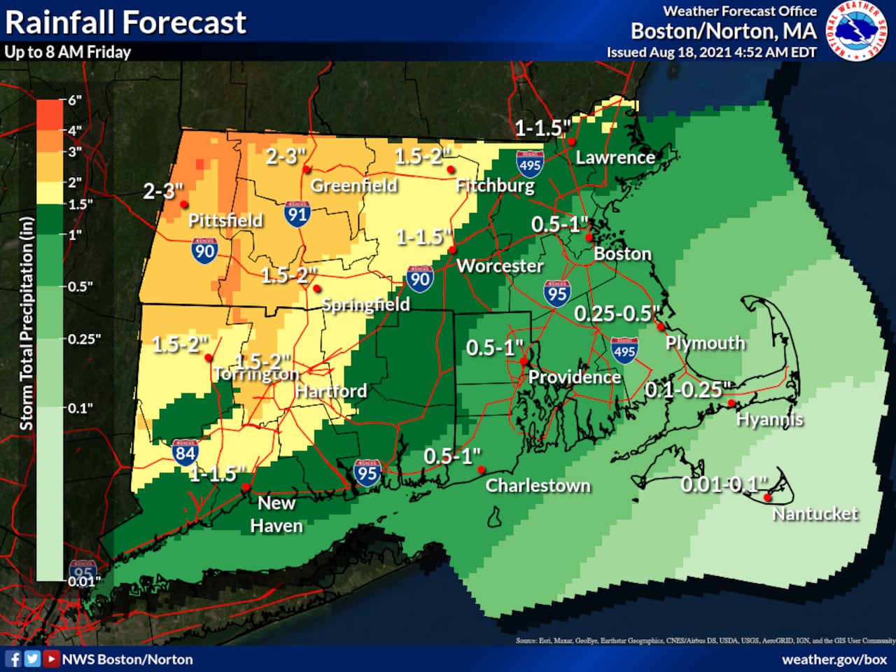 Climate Change: More Rainfall For Western Massachusetts? Climate Change: More Rainfall For Western Massachusetts?