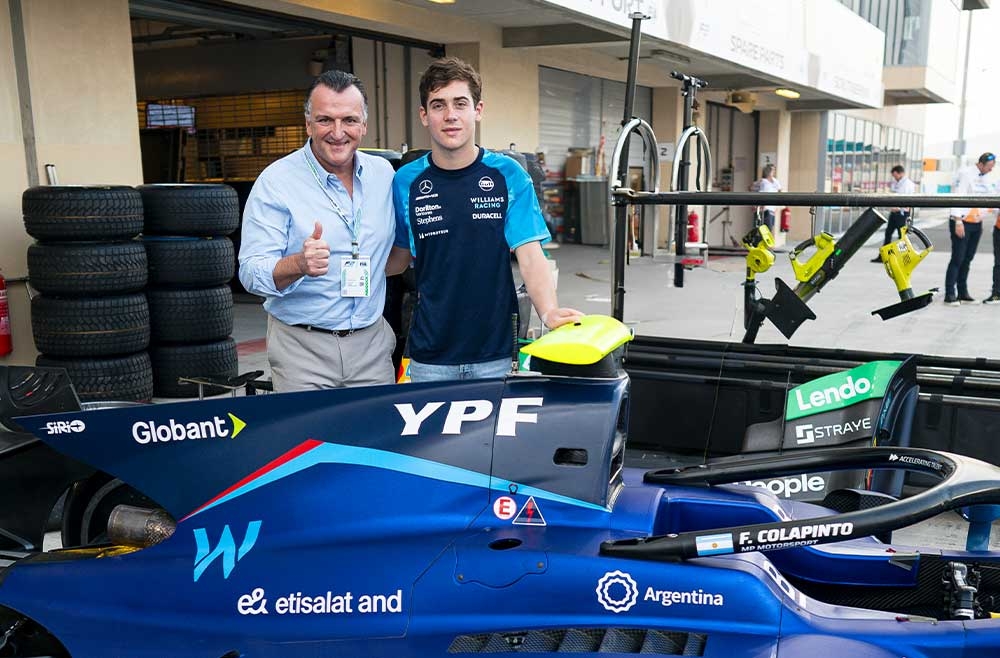 Colapinto's Sponsor Makes Unintentional F1 News Announcement Colapinto's Sponsor Makes Unintentional F1 News Announcement