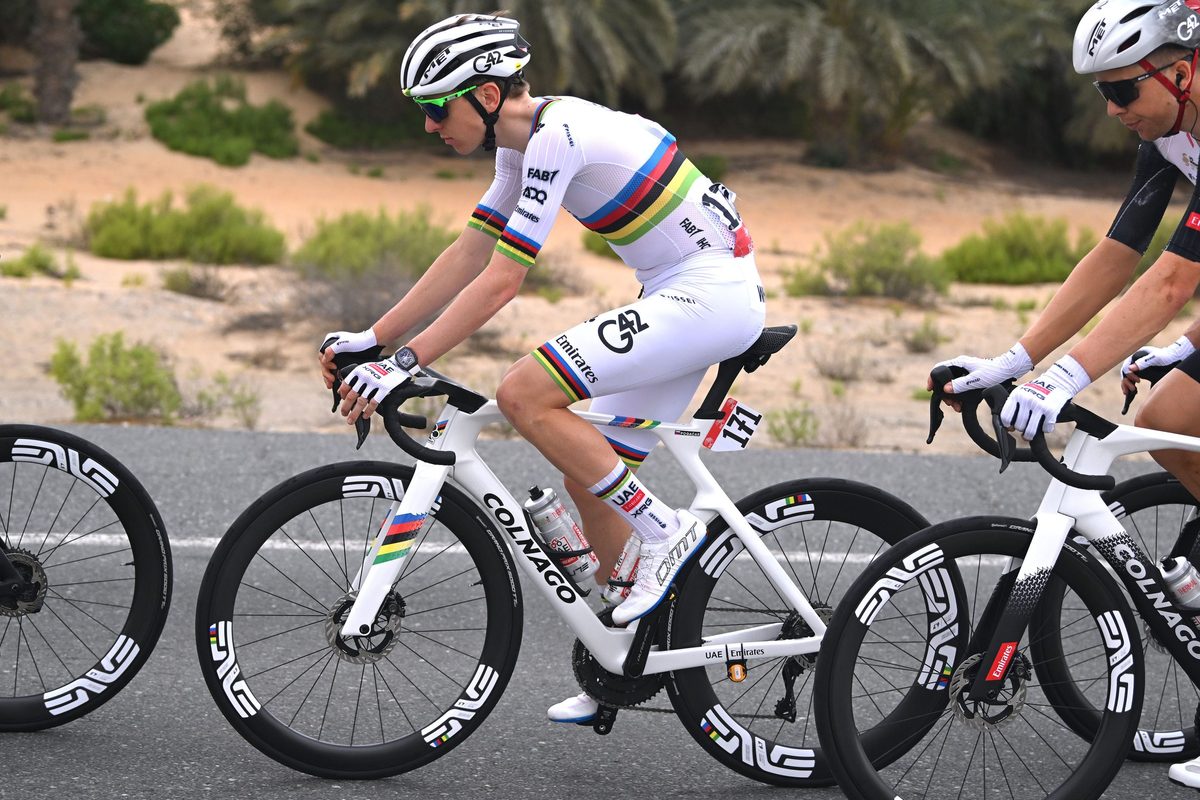 Colnago Y1Rs: A Look At Pogačar's World Champion Bike At The UAE Tour Colnago Y1Rs: A Look At Pogačar's World Champion Bike At The UAE Tour