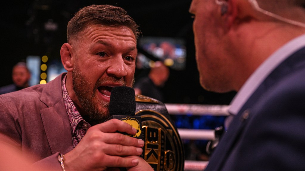 Conor McGregor At BKFC: A Nod To The Infamous Aldo Confrontation Conor McGregor At BKFC: A Nod To The Infamous Aldo Confrontation