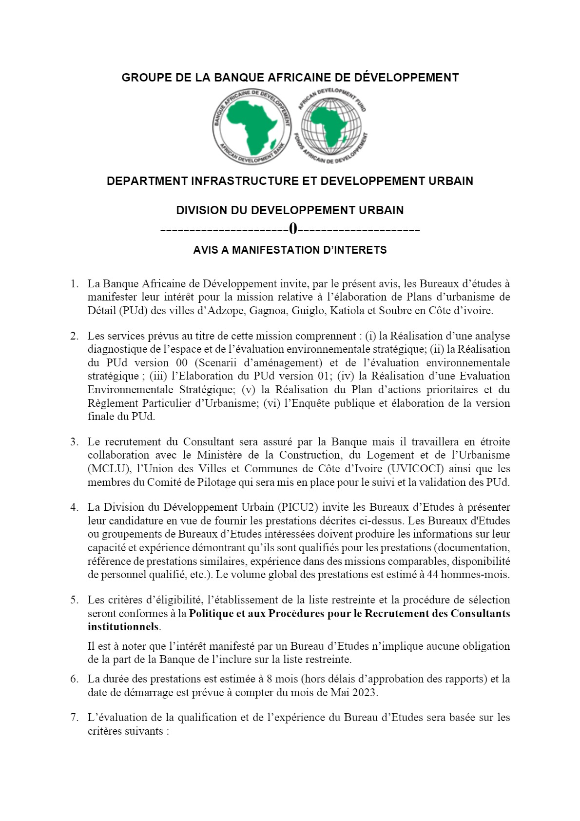 Côte D'Ivoire : Lancement Des Plans D'Urbanisme De Détail - Une Invitation À La Collaboration Des Maires Côte D'Ivoire : Lancement Des Plans D'Urbanisme De Détail - Une Invitation À La Collaboration Des Maires