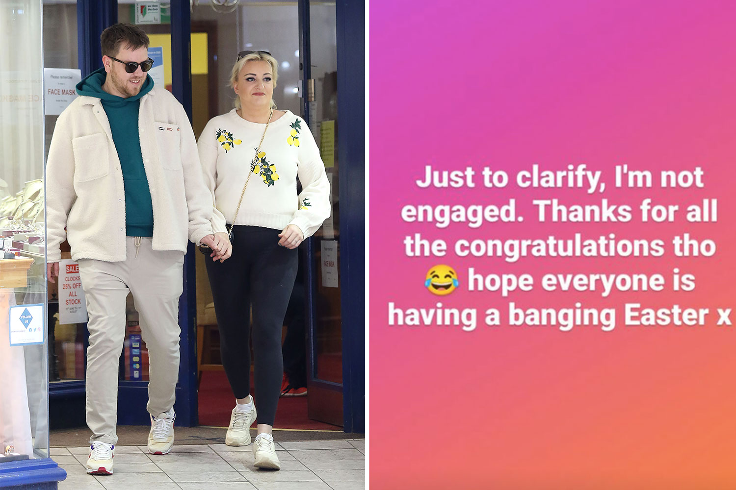 Daisy May Cooper's Huge Diamond Engagement Ring Debuts After Speculation Daisy May Cooper's Huge Diamond Engagement Ring Debuts After Speculation