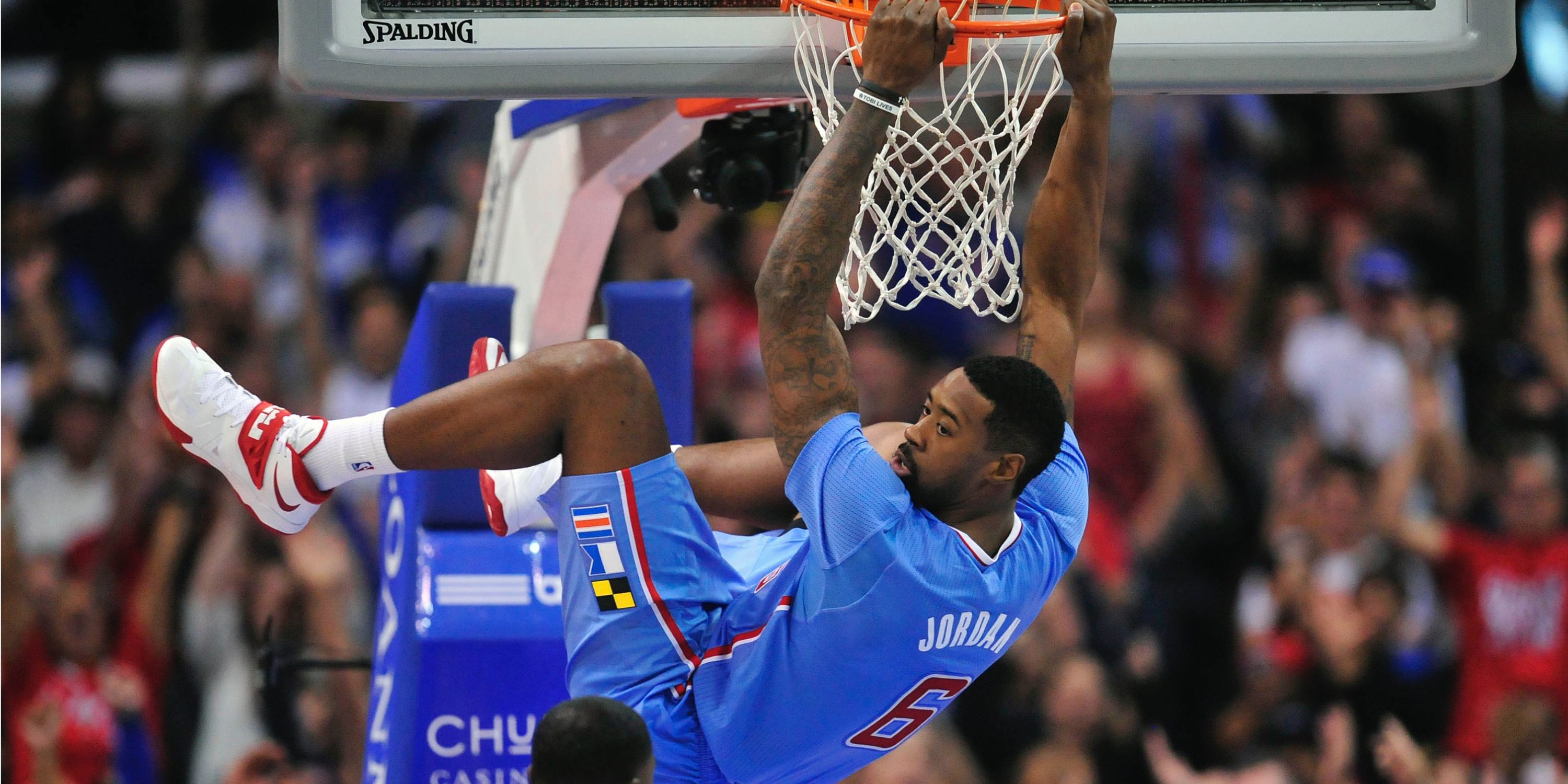 DeAndre Jordan Makes NBA History In Nuggets-Bulls Game DeAndre Jordan Makes NBA History In Nuggets-Bulls Game