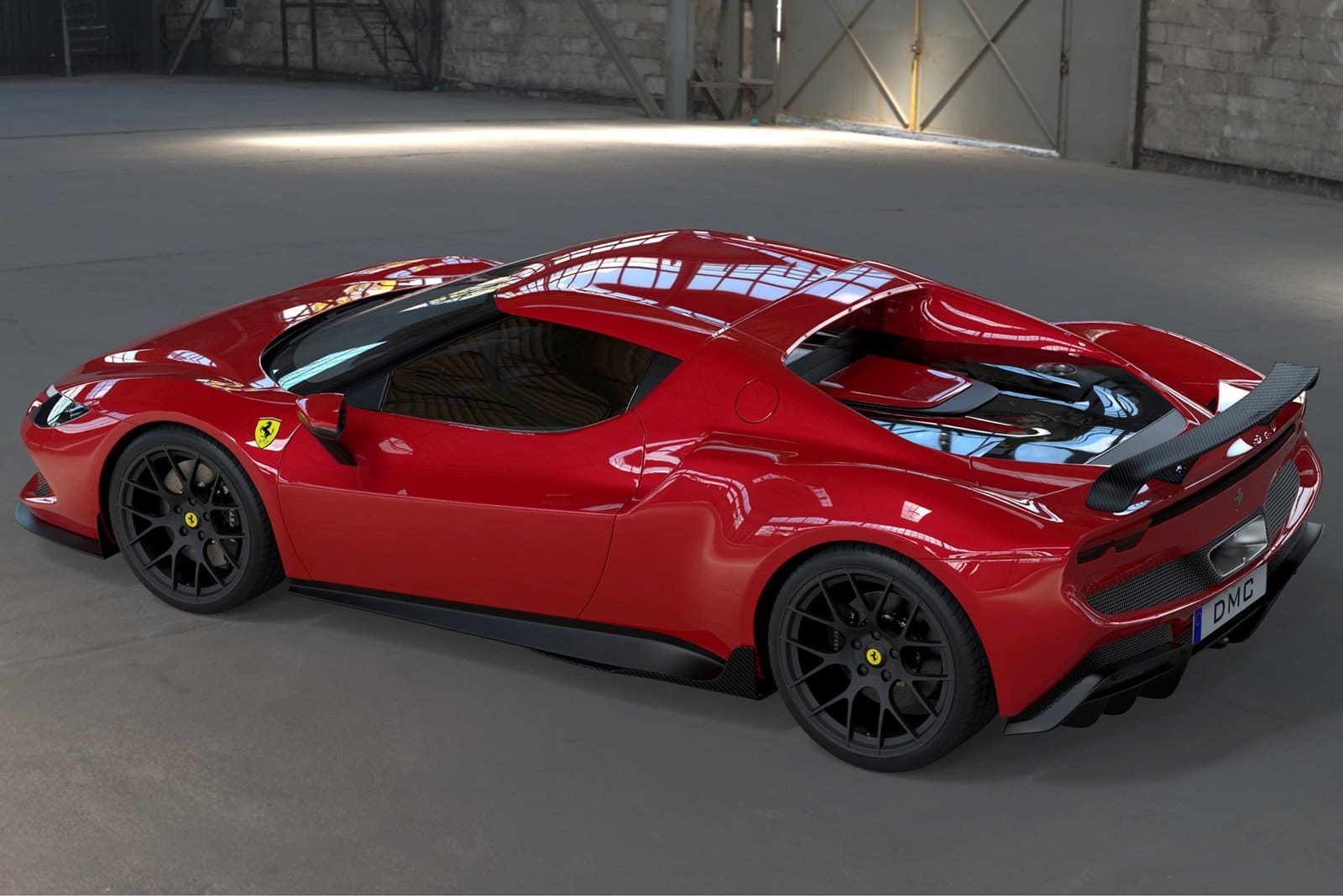 Desempenho Excepcional: Ferrari 296 Speciale Com Motor Híbrido De 880 Cv Desempenho Excepcional: Ferrari 296 Speciale Com Motor Híbrido De 880 Cv
