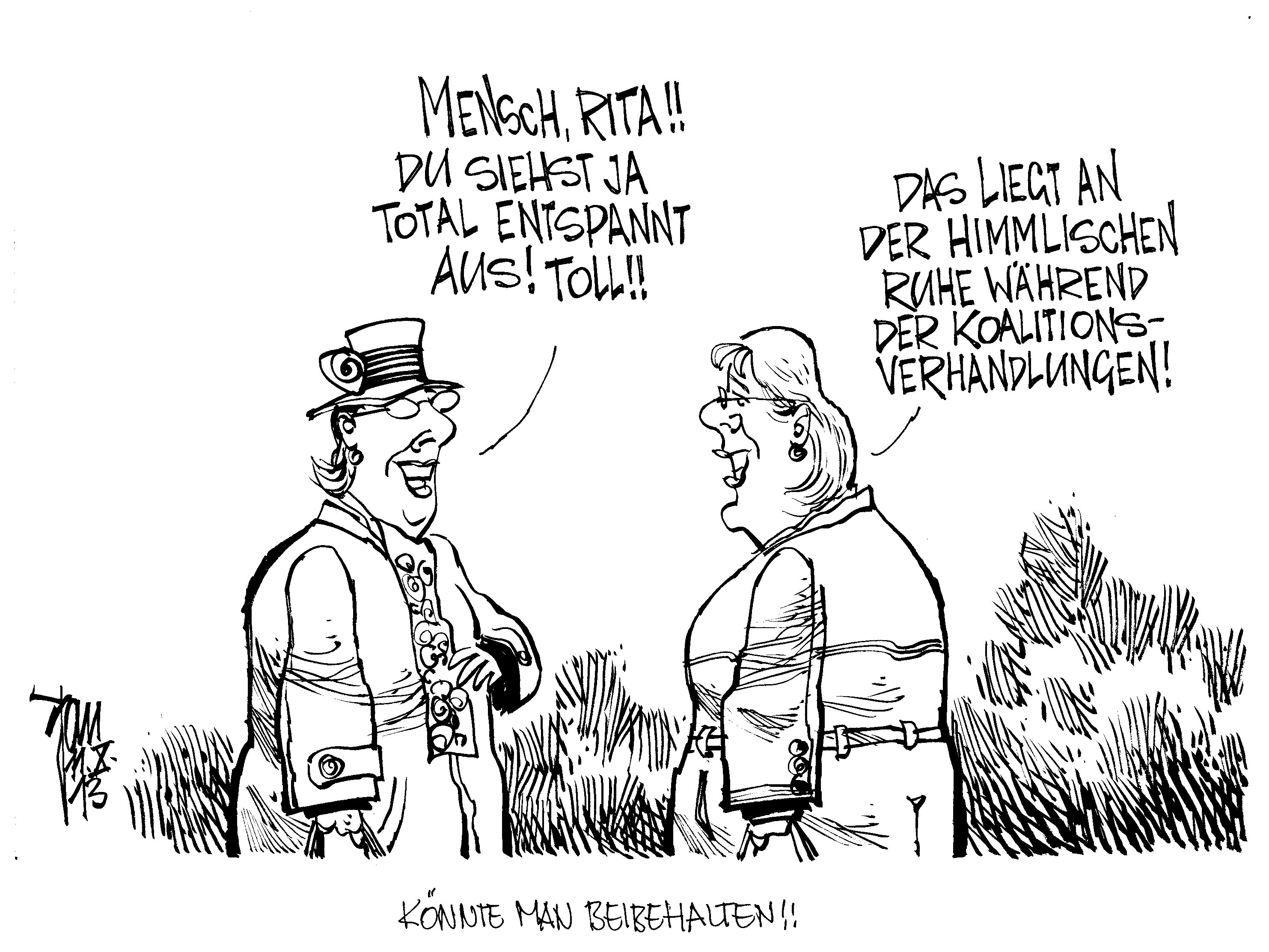 Die Koalitionsverhandlungen Und Der Einfluss Des Die Koalitionsverhandlungen Und Der Einfluss Des