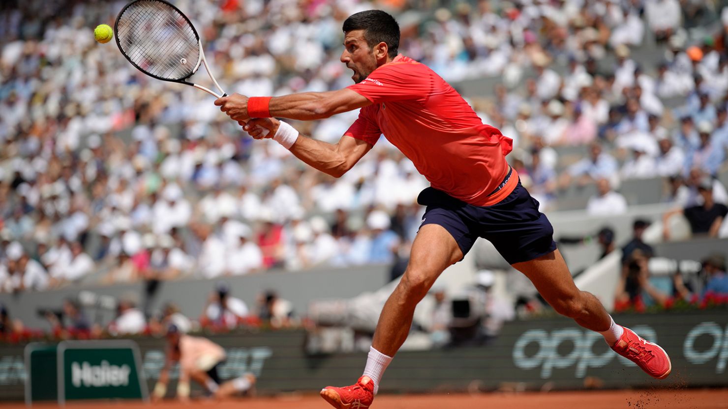 Djokovic Begins French Open Campaign With Victory Djokovic Begins French Open Campaign With Victory