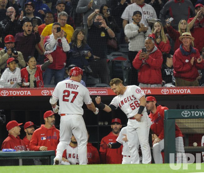 Dodgers Defeat Angels Despite Home Runs From Mike Trout And Mickey Moniak Dodgers Defeat Angels Despite Home Runs From Mike Trout And Mickey Moniak