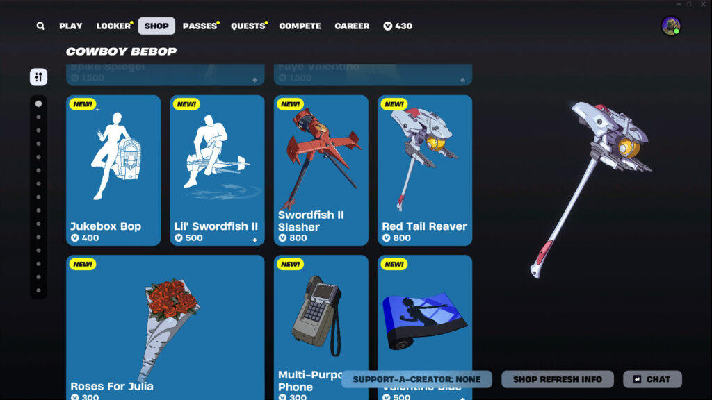 Don't Miss Out: Free Cowboy Bebop Fortnite Items Available Now Don't Miss Out: Free Cowboy Bebop Fortnite Items Available Now