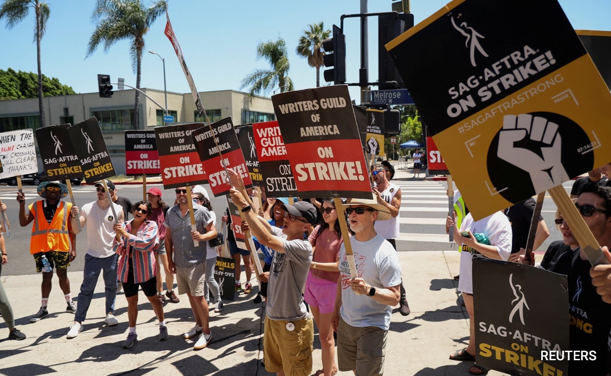 Double Trouble In Hollywood: Joint Writers' And Actors' Strike Double Trouble In Hollywood: Joint Writers' And Actors' Strike