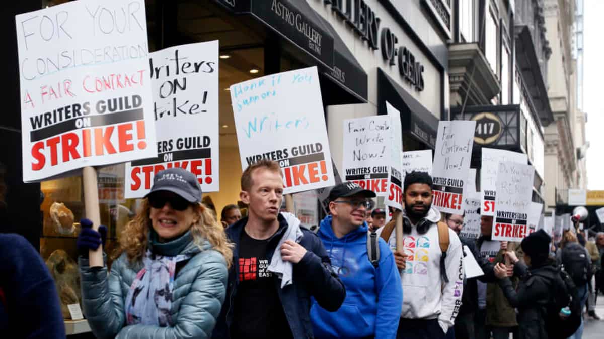 Double Trouble In Hollywood: Writers' And Actors' Strike Cripples Industry Double Trouble In Hollywood: Writers' And Actors' Strike Cripples Industry