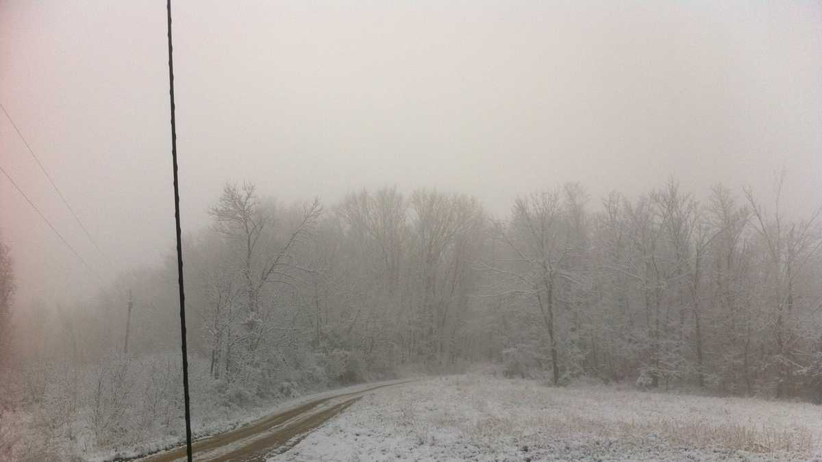 Driving In A Wintry Mix Of Rain And Snow Driving In A Wintry Mix Of Rain And Snow