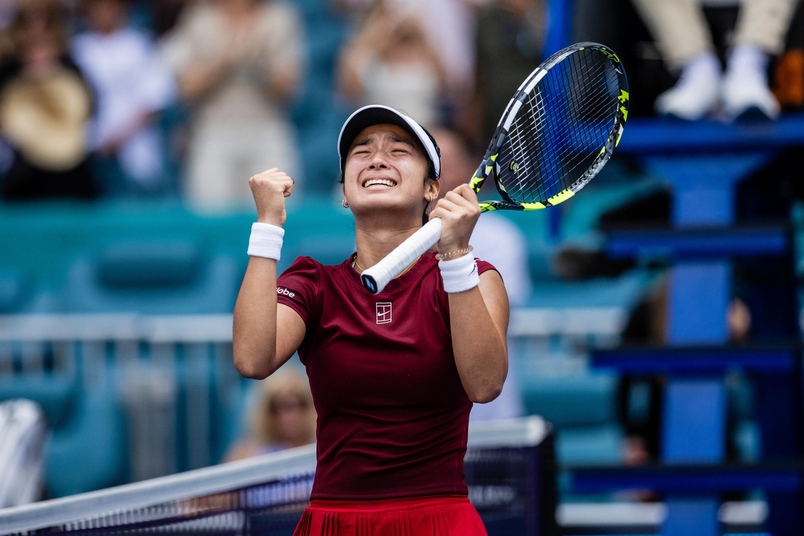 Eala Triumphs Over Keys At Miami Open, Advances To Quarters Eala Triumphs Over Keys At Miami Open, Advances To Quarters