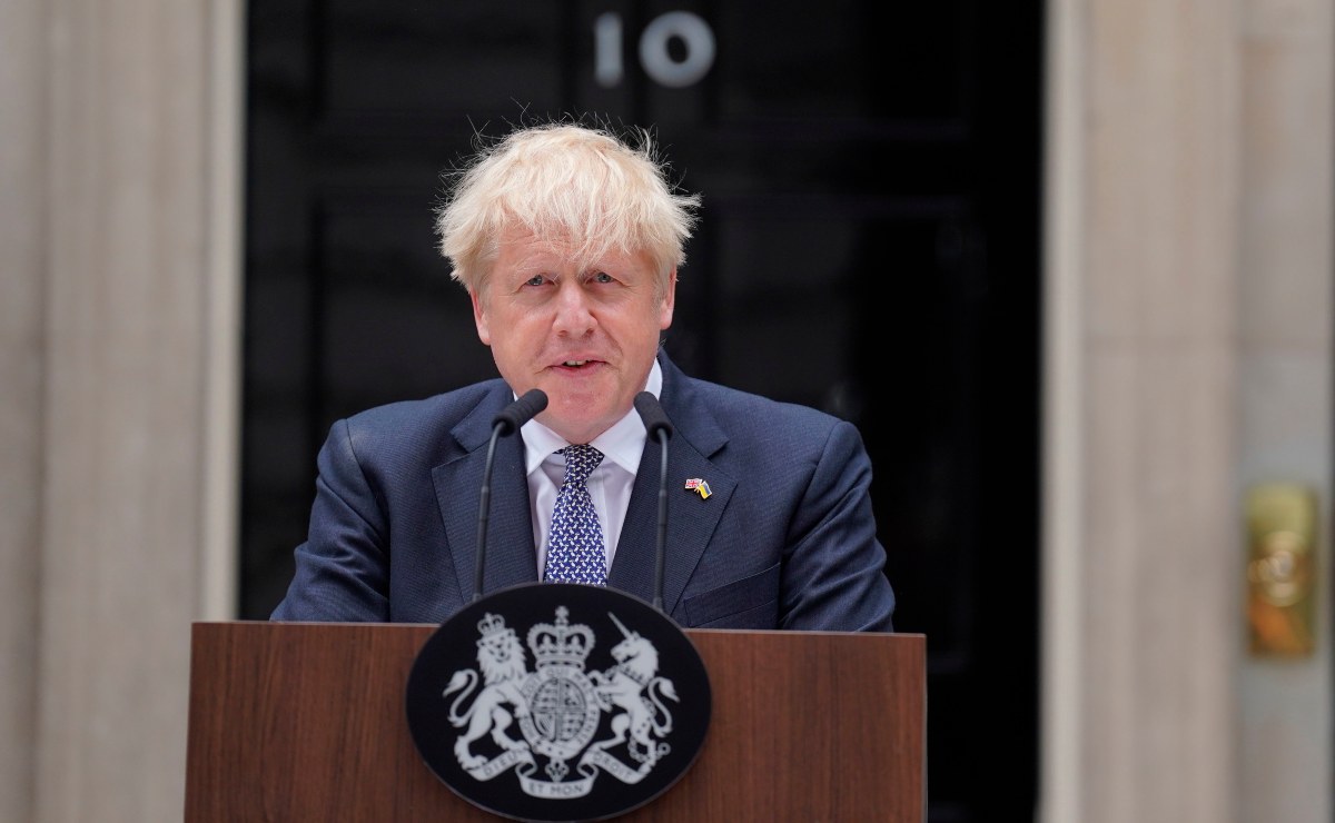 El Ex Primer Ministro Británico, Boris Johnson, Sufre Ataque De Avestruz Durante Paseo Familiar En Texas El Ex Primer Ministro Británico, Boris Johnson, Sufre Ataque De Avestruz Durante Paseo Familiar En Texas