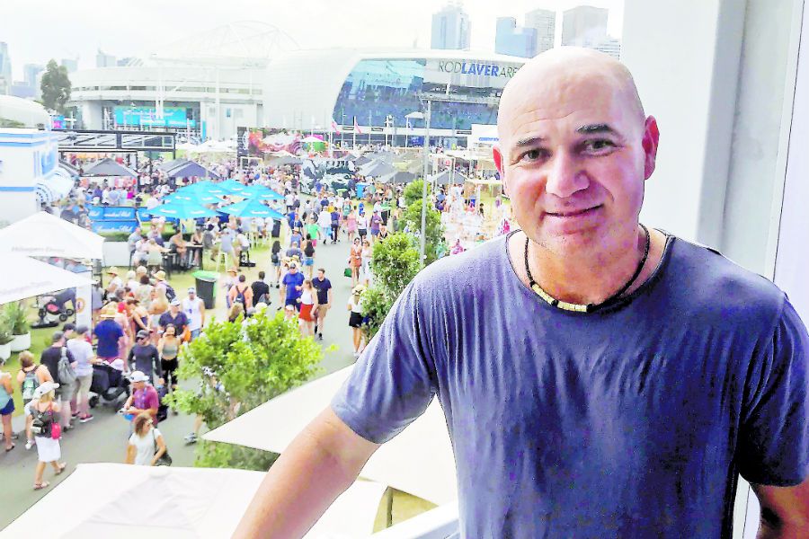 El Recuerdo De Agassi: Ríos, Una Bestia Sudamericana En La Cancha El Recuerdo De Agassi: Ríos, Una Bestia Sudamericana En La Cancha